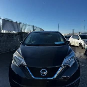 Front View of 2018 Nissan Note E POWER BLACK